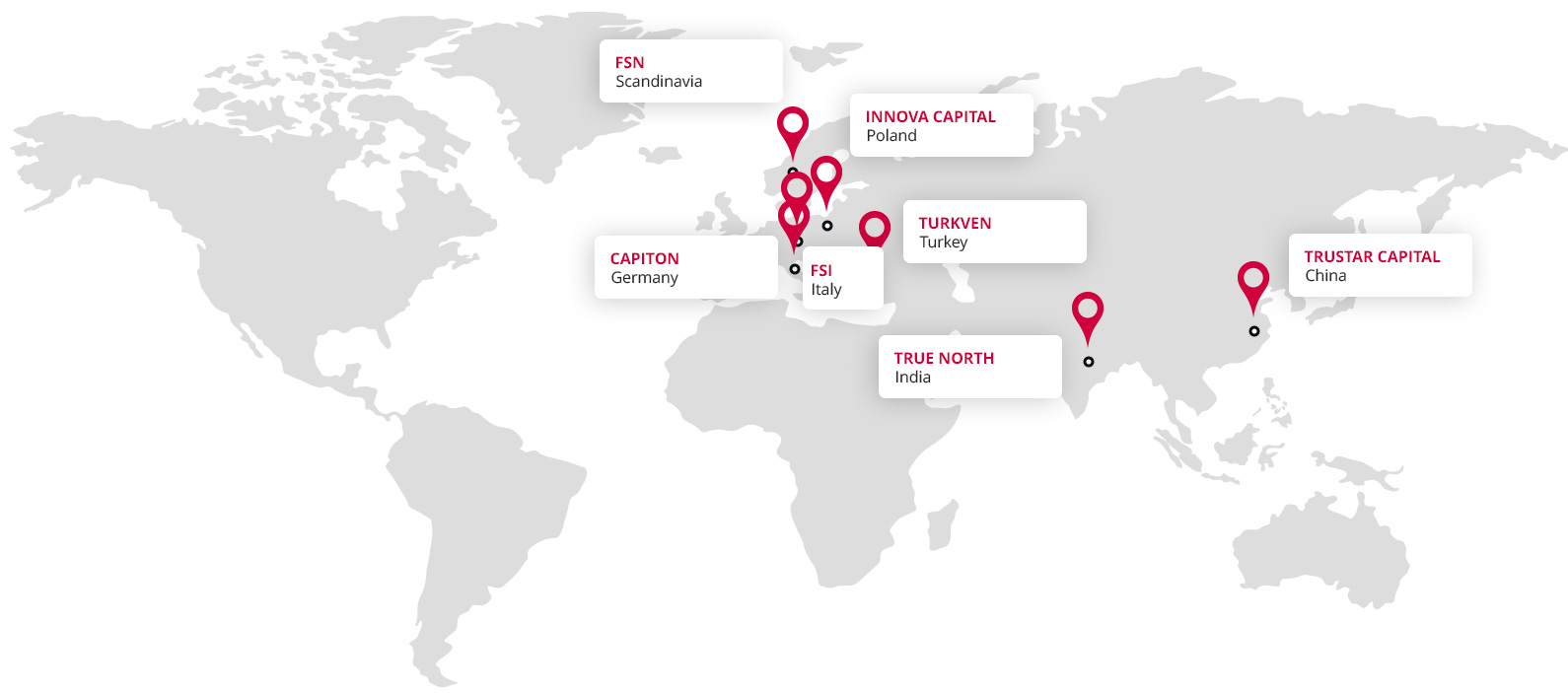 Global PE Alliance Map