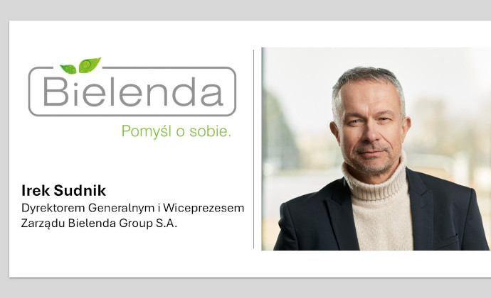 Irek Sudnik Dyrektorem Generalnym i Wiceprezesem Zarządu Bielenda Group S.A.